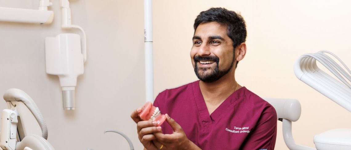 SPecialist Orthodontist Tarun Mittal at Andrea Ubhi Dentistry in York