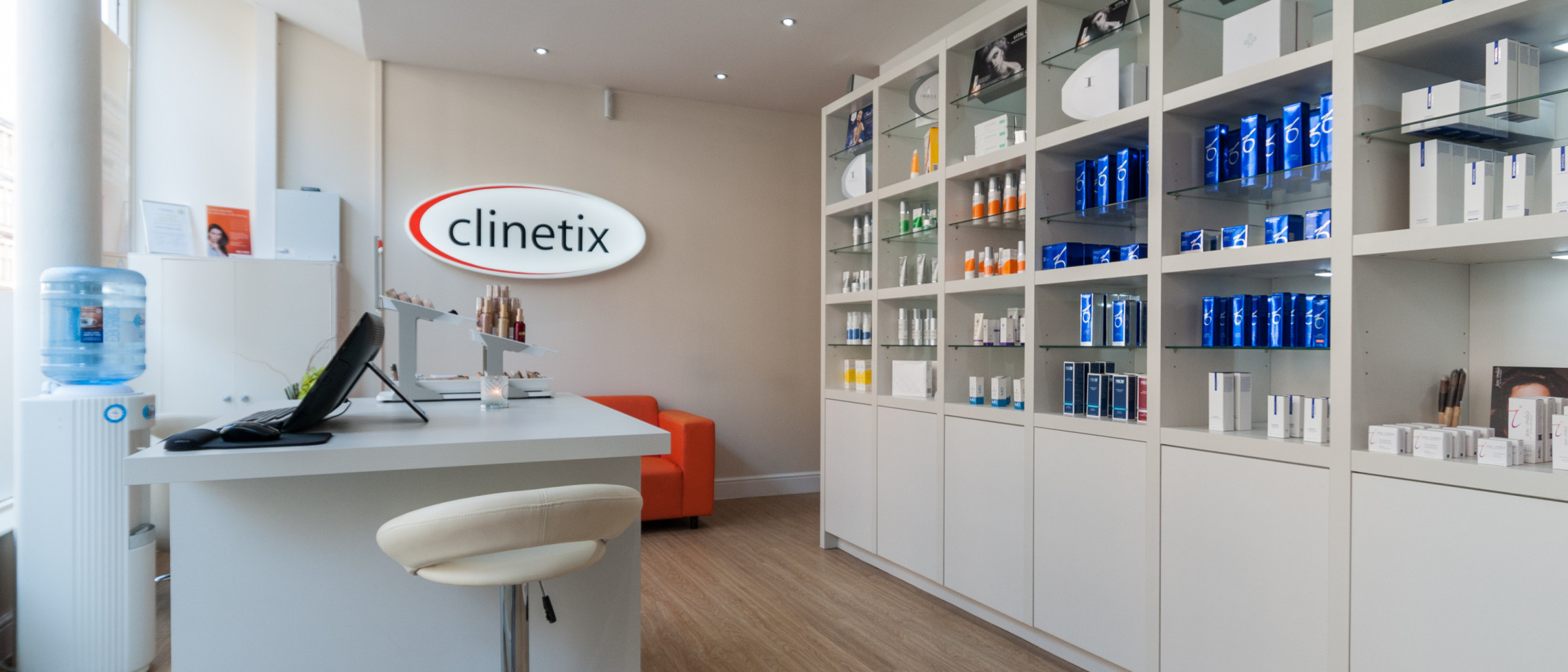 Clinetix Rejuvenation West End clinic reception
