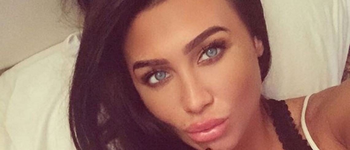 Lauren Goodger fuels bum implants speculation